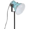 vidaXL Vloerlamp 25 W E27 35x35x65/95 cm verweerd blauw