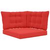 vidaXL Buiten bankkussen Polyester Rood 68,5 x 68,5 cm