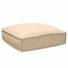 vidaXL Palletkussen voor zitting Beige 50 x 50 x 12 cm Oxford stof