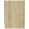 vidaXL Tv-meubel 102x37,5x52,5 cm bewerkt hout sonoma eikenkleurig
