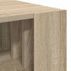 vidaXL Salontafel Sonoma Eiken 92 x 49,5 x 45 cm Bewerkt hout