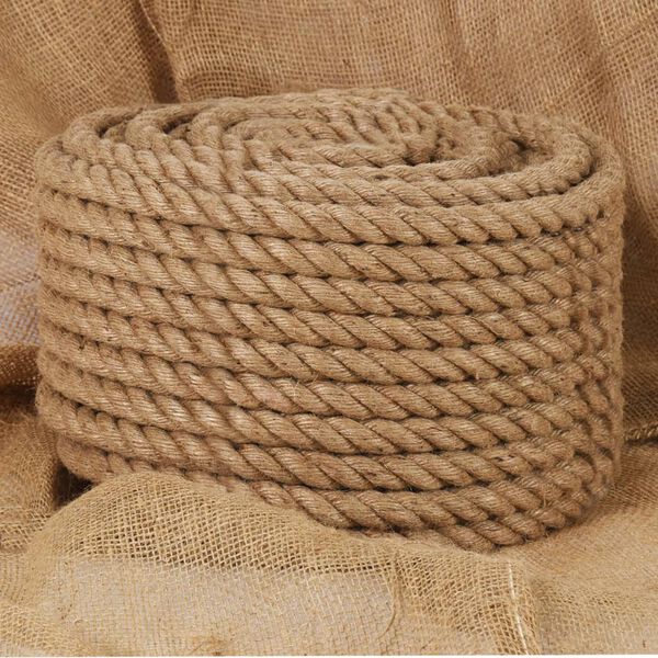 vidaXL Touw 20 mm 100 m 100% jute
