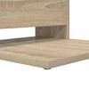 vidaXL Bijzettafel Sonoma Eiken 40 x 35 x 60,5 cm Bewerkt hout