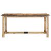 vidaXL Eettafel 160x80x75 cm massief mangohout