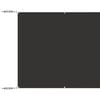 vidaXL Luifel verticaal 140x800 cm oxford stof antracietkleurig