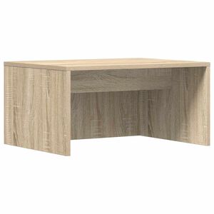 vidaXL Wandbureau Sonoma Eiken Bewerkt hout 60 x 45 x 30 cm