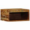 vidaXL Tv-meubel wandmontage 40x30x19 cm massief gerecycled hout