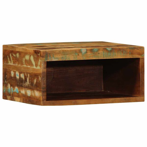 vidaXL Tv-meubel wandmontage 40x30x19 cm massief gerecycled hout