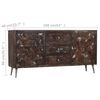 vidaXL Dressoir 160x40x80 cm massief gerecycled hout