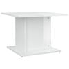 vidaXL Salontafel 55,5x55,5x40 cm bewerkt hout hoogglans wit