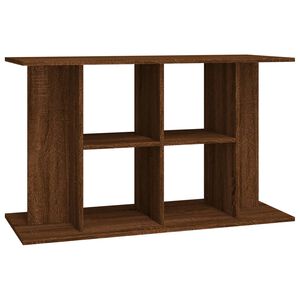 vidaXL Aquariumstandaard 100x40x60 cm bewerkt hout bruin eikenkleur