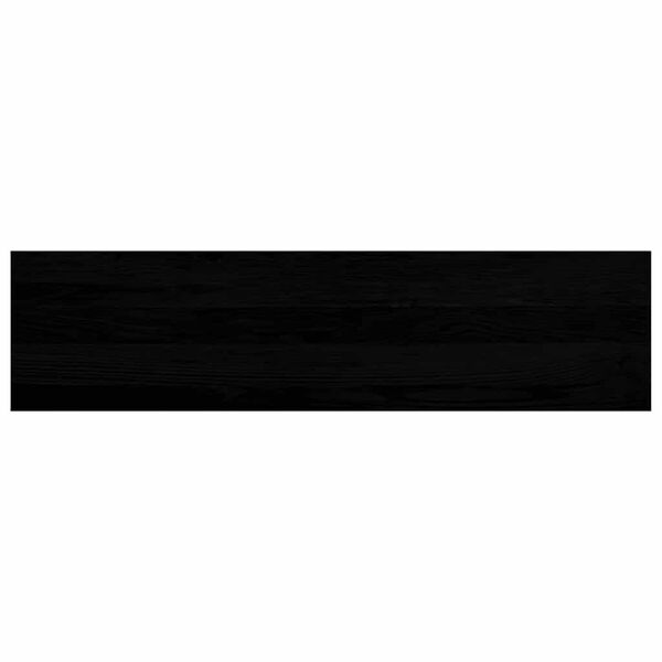 vidaXL Traptreden 20 st 100x25x2 cm massief eikenhout donkerbruin