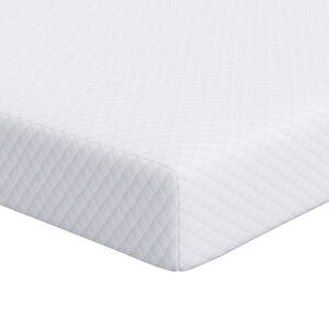 vidaXL Traagschuimmatras topper 80 x 200 cm Thick Stof-100% polyester