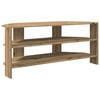 vidaXL HoekTVKast 102x40,5x45cm Artisan Eiken Bewerkt hout