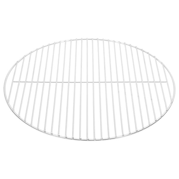 vidaXL Barbecuerooster rond &Oslash;50 cm 304 roestvrij staal