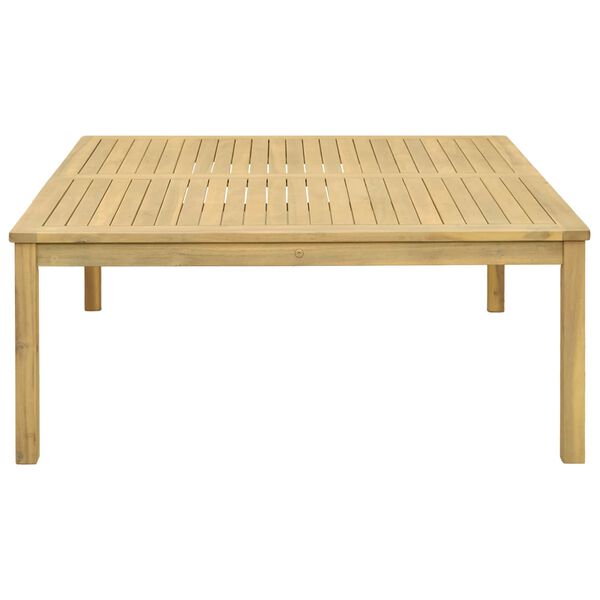 vidaXL Tuintafel 110x110x45 cm massief acaciahout