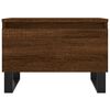 vidaXL Salontafels 2 st 50x46x35 cm bewerkt hout bruin eikenkleur