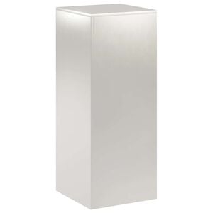 vidaXL Plantenstandaard zilver 40 x 40 x 100 cm Staal