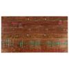vidaXL Tafelblad rechthoekig 100x60x2,5 cm massief gerecycled hout