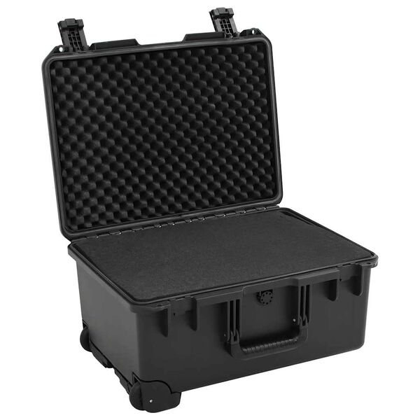 vidaXL Flightcase draagbaar 54x41,5x29 cm PP zwart