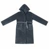 vidaXL Badjas Hoodie Marineblauw xxl Flanel
