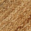 vidaXL Vloerkleed golfrand gevlochten rond 120 cm jute