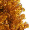 vidaXL Kerstboom met 300 LED met standaard Goud 210 cm PET