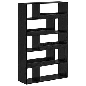 vidaXL Boekenplank Zwart eiken 100 x 33 x 156,5 cm Bewerkt hout