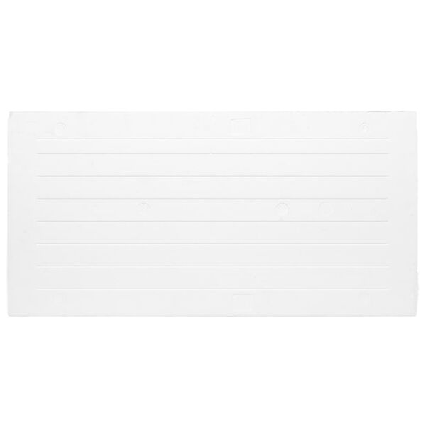 vidaXL Wandpanelen 10 st 3D 100x50 cm EPS lichtgrijs