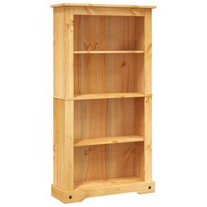 vidaXL Boekenkast grenenhout met 4 planken Corona-stijl 80x29x150 cm