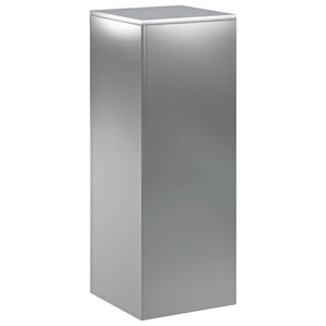 vidaXL Plantenstandaard zilver 30 x 30 x 80 cm Staal