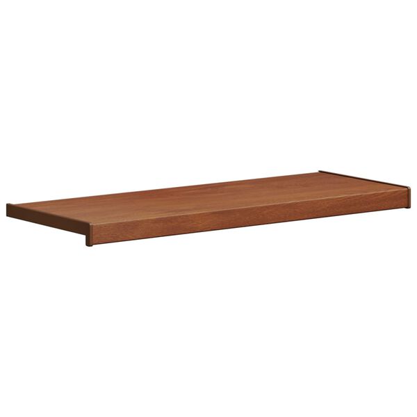 vidaXL Raamsokkel Bruin Hout 100 x 35 x 4,5 cm PVC
