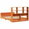 vidaXL Bedframe zonder matras massief grenenhout wasbruin 160x200 cm