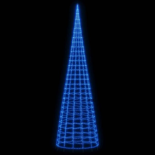 vidaXL LED-kerstboom 3000 LED's 800 cm blauw