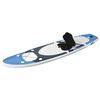 vidaXL Stand Up Paddleboardset opblaasbaar 360x81x10 cm zeeblauw