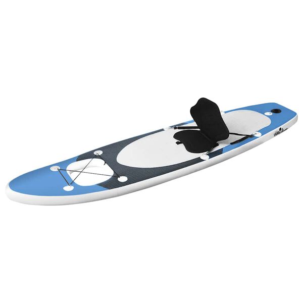 vidaXL Stand Up Paddleboardset opblaasbaar 360x81x10 cm zeeblauw