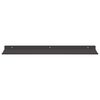 vidaXL Drijvende plank 4 pcs Zwart 60 x 18 x 2,5 cm Staal