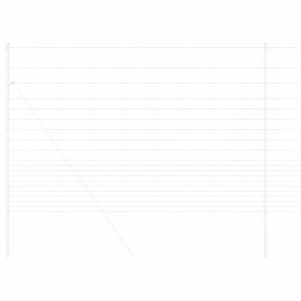 vidaXL Wilde Hek Warm Verzinkt 1000 x 150 x 0,18 cm IJzer