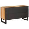 vidaXL TV-kast met opslag Bruin 80 x 33 x 46 cm Massief Mango Hout