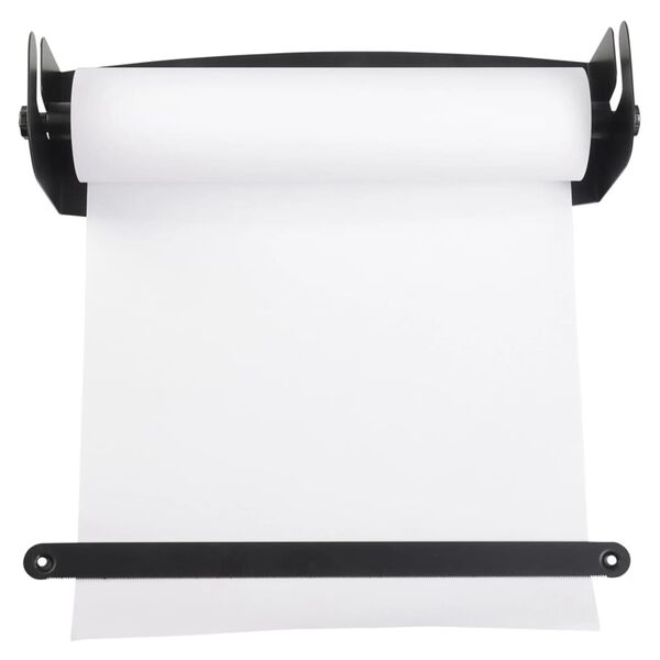 Europel Papierroller wandmontage 46x13x15 cm zwart