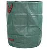vidaXL Tuinafvalzakken 4 pcs Groen 66 x 66 x 83,5 cm Polypropyleen