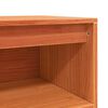 vidaXL Dressoir Wasbruin 104,5 x 34 x 80 cm Massief grenenhout