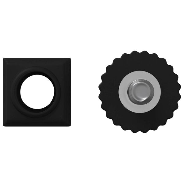 vidaXL Meubel Levelers Verstelbaar 1895 pcs Zwart PP