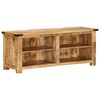 vidaXL Tv-meubel 110x35x40 cm massief ruw mangohout