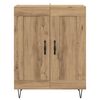 vidaXL Dressoir Artisan Eiken 69,5 x 34 x 90 cm
