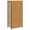 vidaXL Highboard Artisan Eiken 62 x 36 x 121,5 cm Bewerkt hout