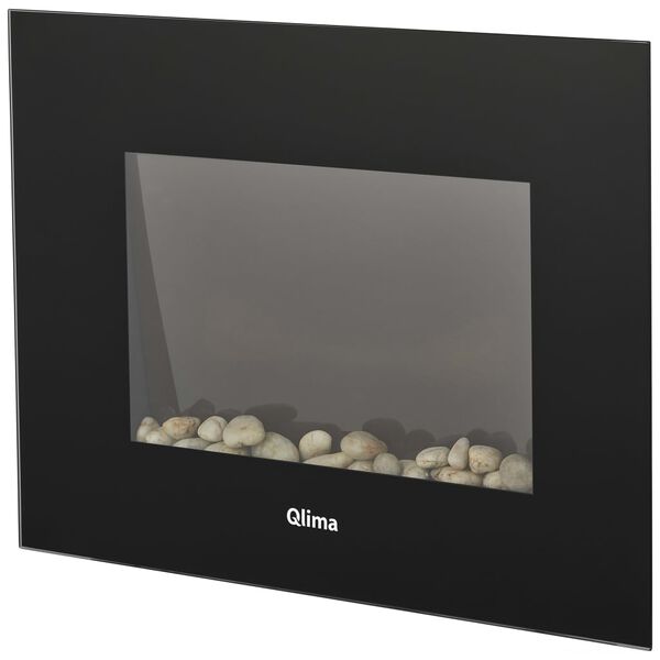 Qlima Verwarming met vlameffect elektrisch EFE 2018 1800 W zwart