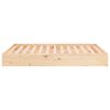 vidaXL Bedframe massief hout 140x190 cm