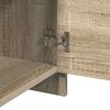 vidaXL Nachtkastjes 2 st 45x34x44,5 cm bewerkt hout sonoma eikenkleur