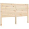 vidaXL Hoofdbord 126x4x100 cm massief grenenhout
